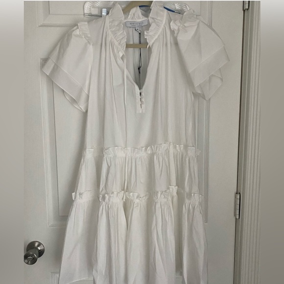 Authentic Hunter Bell Merritt Dress in White XS - Picture 3 of 3